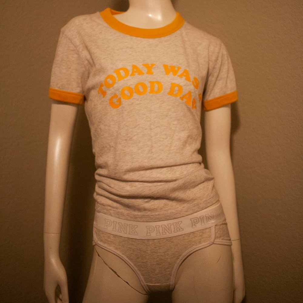PINK Victoria's Secret Today Was A Good Day Shirt